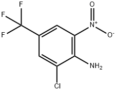 4-AMINO-3-CHLORO-5-NITROBENZOTRIFLUORIDE Structural