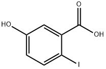 5-HYDROXY-2-IODOBENZOIC ACID Structural