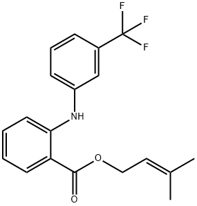 2-[(α,α,α-Trifluoro-m-tolyl)amino]benzoic acid 3-methyl-2-butenyl ester