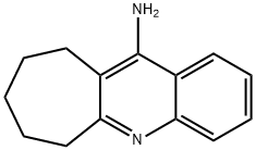 11-AMINO-7,8,9,10-TETRAHYDRO-6H-CYCLOHEPTA[B]QUINOLINE Structural