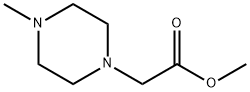 4-METHYL-1-PIPERAZINEACETIC ACID METHYL ESTER Structural