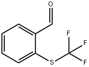 2-(TRIFLUOROMETHYLTHIO)BENZALDEHYDE Structural