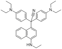 BIS(4-N,N-DIETHYLAMINO-PHENYL)-(4-N-ETHYLAMINO-NAPHTHALEN-1-YL) ACETONITRILE