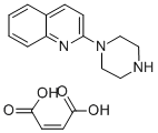 2-[1-PIPERAZINYL]QUINOLINE MALEATE SALT Structural