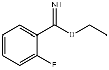 2-FLUORO-BENZIMIDIC ACID ETHYL ESTER Structural