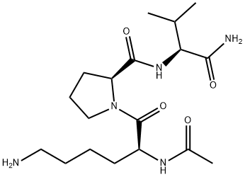 AC-LYS-PRO-VAL-NH2 Structural