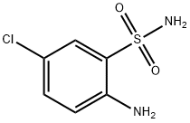 2-Amino-5-chlorobenzenesulfonamide Structural