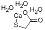 CALCIUM THIOGLYCOLATE TRIHYDRATE Structural