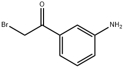 1-(3-AMINO-PHENYL)-2-BROMO-ETHANONE Structural