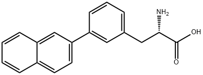 DL-2-AMINO-3-(3-NAPHTHALEN-2-YL-PHENYL)-PROPIONIC ACID Structural