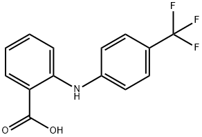 N-(4-TRIFLUOROMETHYLPHENYL)ANTHRANILIC ACID Structural