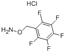 O-(2,3,4,5,6-PENTAFLUOROBENZYL)HYDROXYLAMINE HYDROCHLORIDE Structural