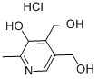 Pyridoxine hydrochloride Structural Picture