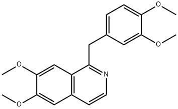 1-((3,4-Dimethoxyphenyl)methyl)-6,7-dimethoxyisoquinoline,1-[(3',4'-DIMETHOXYPHENYL)METHYL]-6,7-DIMETHOXYISOQUINOLINE HCL