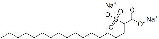 disodium 2-sulphonatooctadecanoate  Structural