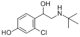 1-(2-chloro-4-hydroxyphenyl)-tert-butylaminoethanol