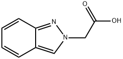 Indazol-2-yl-acetic acid Structural