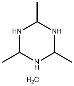 HEXAHYDRO-2,4,6-TRIMETHYL-1,3,5-TRIAZINE TRIHYDRATE Structural