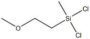 dichloro(2-methoxyethyl)methylsilane Structural
