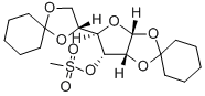 1,2:5,6-DI-O-CYCLOHEXYLIDENE-3-O-METHYLSULFONYL-ALPHA-D-ALLOFURANOSE