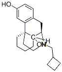 d-N-Cyclobutylmethyl-3,14-dihydroxymorphinan Structural