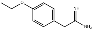 2-(4-ETHOXY-PHENYL)-ACETAMIDINE Structural