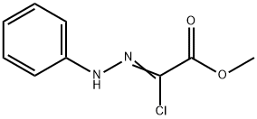 METHYL 2-CHLORO-2-N''-(PHENYL)HYDRAZINO ACETATE Structural