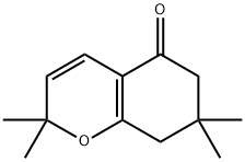 2,2,7,7-TETRAMETHYL-2,6,7,8-TETRAHYDRO-CHROMEN-5-ONE Structural