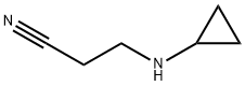 3-(CYCLOPROPYLAMINO)PROPIONITRILE Structural