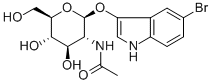 5-BROMO-3-INDOLYL-2-ACETAMIDO-2-DEOXY-BETA-D-GLUCOPYRANOSE Structural