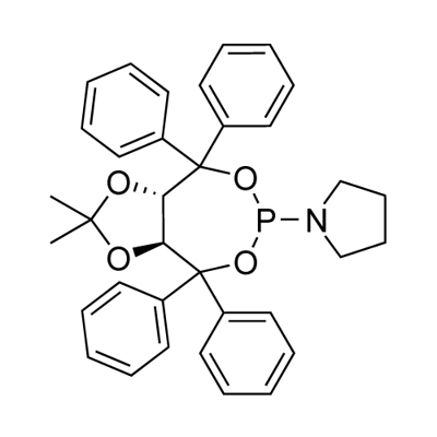 1-[(3aS,8aS)-tetrahydro-2,2-diMethyl-4,4,8,8-tetraphenyl-1,3-dioxolo[4,5-e][1,3,2]dioxaphosphepin-6-yl]-Pyrrolidine