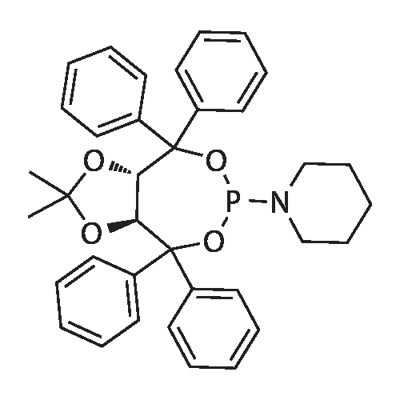 1-[(3aS,8aS)-tetrahydro-2,2-diMethyl-4,4,8,8-tetraphenyl-1,3-dioxolo[4,5-e][1,3,2]dioxaphosphepin-6-yl]- Piperidine