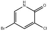 5-BROMO-3-CHLORO-2-HYDROXYPYRIDINE Structural