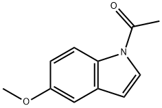 1-Acetyl-5-methoxyindole Structural