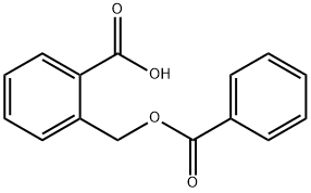 2-(BENZOYLOXYMETHYL)BENZOIC ACID Structural