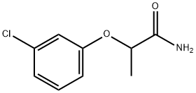 2-(3-chlorophenoxy)propionamide  Structural