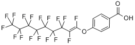 4-[(heptadecafluorononenyl)oxy]-Benzoic acid