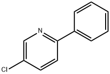 5-CHLORO-2-PHENYLPYRIDINE Structural