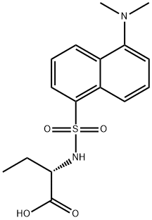 DANSYL-L-ALPHA-AMINO-N-BUTYRIC ACID CYCLOHEXYLAMMONIUM SALT Structural