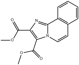 Imidazo[2,1-a]isoquinoline-2,3-dicarboxylic acid dimethyl ester Structural