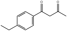 1-(4-ETHYL-PHENYL)-BUTANE-1,3-DIONE Structural