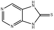 8-Mercaptopurine Structural