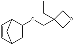 Oxetane, 3-[(bicyclo[2.2.1]hept-5-en-2-yloxy)methyl]-3-ethyl- (9CI) Structural