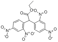 BIS(2,4-DINITROPHENYL)ACETIC ACID ETHYL ESTER Structural