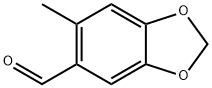 6-METHYL-BENZO[1,3]DIOXOLE-5-CARBALDEHYDE Structural