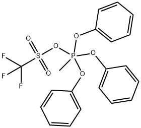METHYLTRIPHENOXYPHOSPHONIUM TRIFLUOROMETHANESULFONATE Structural