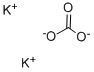 Potassium carbonate Structural Picture