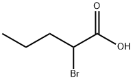 2-Bromovaleric acid Structural