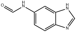 Formamide, N-1H-benzimidazol-5-yl- (9CI) Structural