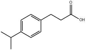 3-(4-ISOPROPYLPHENYL)PROPIONIC ACID Structural